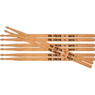 Vic Firth Pack 4 Pares Baquetas TERRA 7AT American Classic
