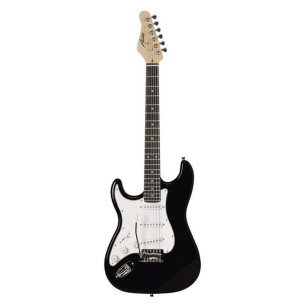 Compra AST100L Guitarra Eléctrica Strato Zurdo Black online | MusicSales 2