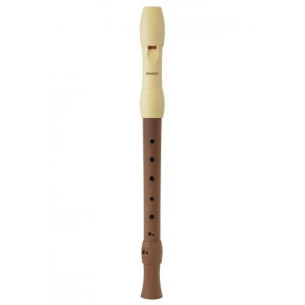 Hohner 9584-0 Flauta Soprano Mixta 3p Dig. Barroca Alegra Marfil