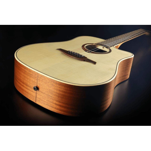 Lag Tramontane T70DC Guitarra Acústica Dreadnought con Cutaway