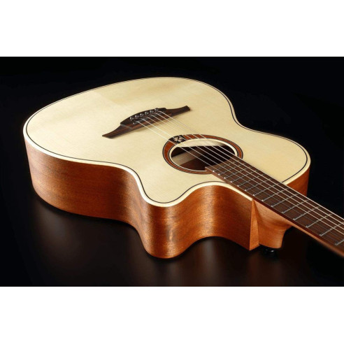 Lag Tramontane T70DC Guitarra Acústica Dreadnought con Cutaway