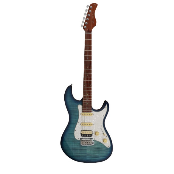 Sire LARRY CARLTON S7 FM TBL V2 TRANS BLUE Guitarra Eléctrica