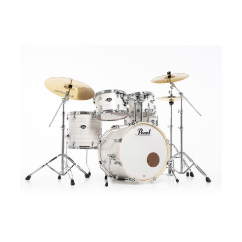 comprar bateria Pearl Export EXX EXX705NBR Slipstream White (C777) con set de herrajes y pack de platos SABIAN SBR.