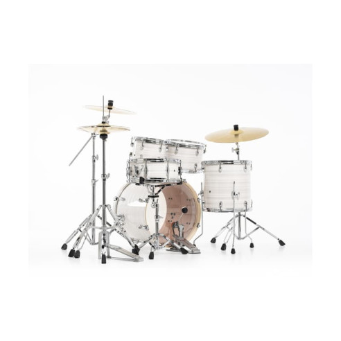 comprar bateria Pearl Export EXX EXX705NBR Slipstream White (C777) con set de herrajes y pack de platos SABIAN SBR.