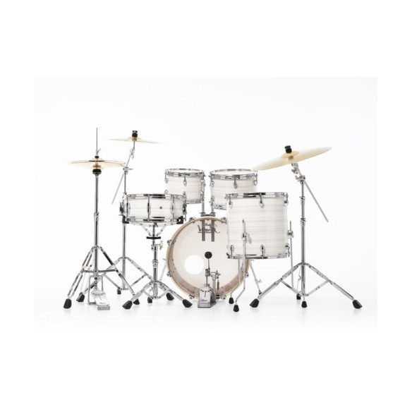 comprar bateria Pearl Export EXX EXX705NBR Slipstream White (C777) con set de herrajes y pack de platos SABIAN SBR.