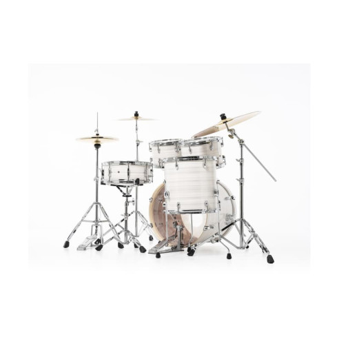 comprar bateria Pearl Export EXX EXX705NBR Slipstream White (C777) con set de herrajes y pack de platos SABIAN SBR.