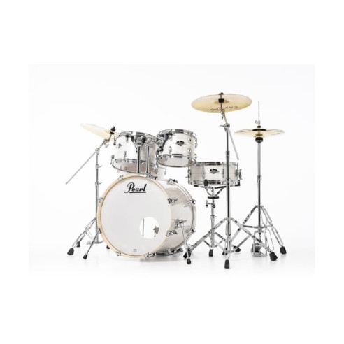 comprar bateria Pearl Export EXX EXX705NBR Slipstream White (C777) con set de herrajes y pack de platos SABIAN SBR.