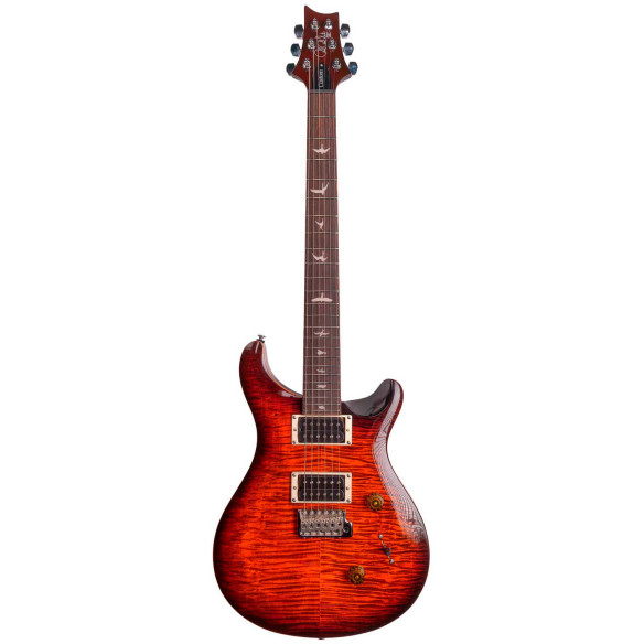 PRS SE CUSTOM 24 LTD Orange Tiger Smokeburst Guitarra Eléctrica