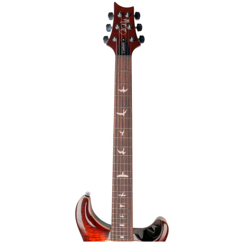 PRS SE CUSTOM 24 LTD Orange Tiger Smokeburst Guitarra Eléctrica
