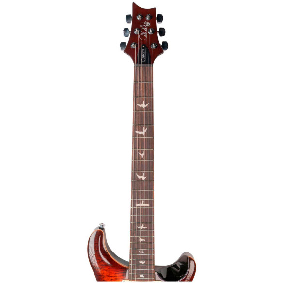 PRS SE CUSTOM 24 LTD Orange Tiger Smokeburst Guitarra Eléctrica