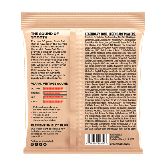 Compra 2810 5 Cuerdas Flatwound 45-130 online | MusicSales