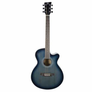 Oqan QGA-41CE/BLUE Guitarra Electroacústica