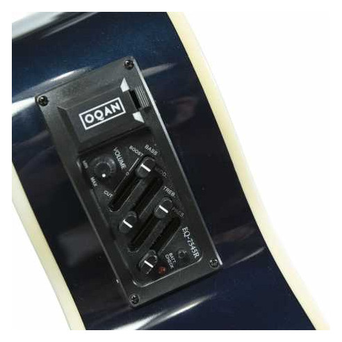 Oqan QGA-41CE/BLUE Guitarra Electroacústica