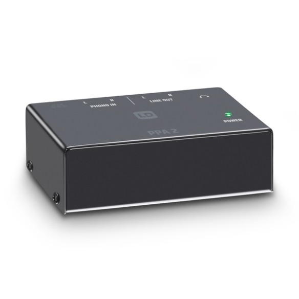 LD Systems PPA 2 Preamplificador y ecualizador RIAA para tocadiscos
