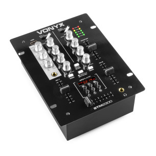 Vonyx STM2300 Mezclador DJ de 2 canales USB/MP3 2