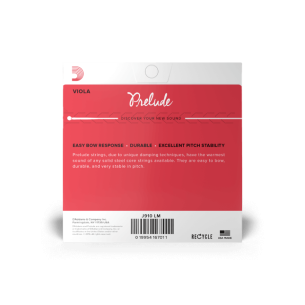 Cuerdas Viola de 16" - 17" D'Addario Prelude J910LM Med escala larga 2