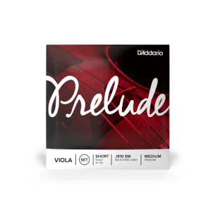 Cuerdas Viola de 14" - 15" D'Addario Prelude J910SM Med escala corta