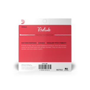 Cuerdas Viola de 14" - 15" D'Addario Prelude J910SM Med escala corta 2