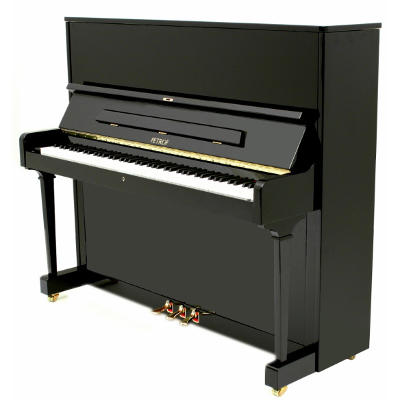 PETROF P125 F1 PE Piano Acústico Vertical ( Polish Ebony) PETROF P125 F1 PE Piano Acústico Vertical ( Polish Ebony)