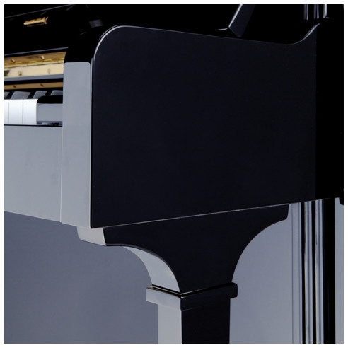 PETROF P125 G1 PE Piano Acústico Vertical  ( Polish Ebony)