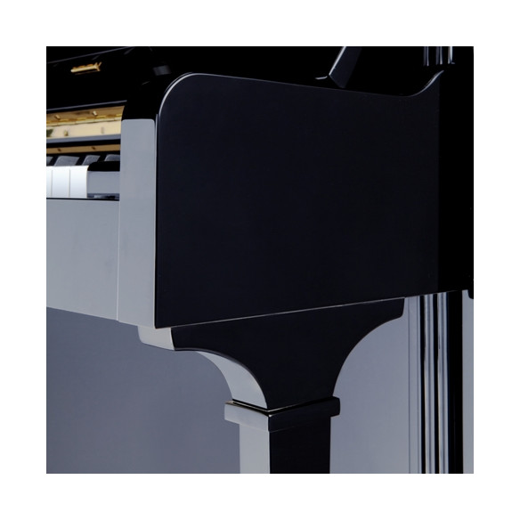 PETROF P125 G1 PE Piano Acústico Vertical  ( Polish Ebony)