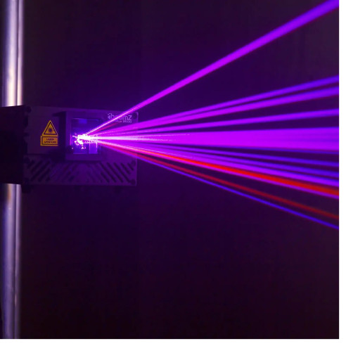 BeamZ POLLUX 2500 Laser Analógico RGB Módulos láser rojo (600 mW), verde (800 mW) y azul (1100 mW)
