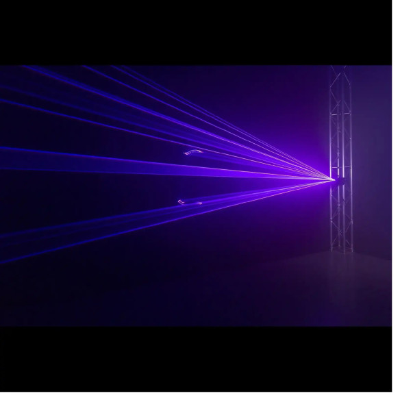 BeamZ POLLUX 2500 Laser Analógico RGB Módulos láser rojo (600 mW), verde (800 mW) y azul (1100 mW)