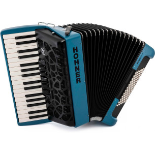 Hohner BRAVO MYCOLOR III 72 WATER Acordeón de piano cromático