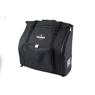 Funda para acordeón de 72/80 bajos HOHNER Tipo Mochila AZ-5710. Bolsillo para partituras. Ajustable y ergonómica.