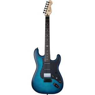 Mooer MSC31 PRO Blue burst Guitarra eléctrica