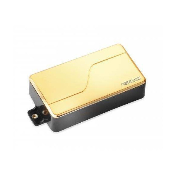 comprar Pastilla Humbucker FISHMAN Modern Alnico PRF-MHB-AG1 para guitarra eléctrica, acabado dorado.