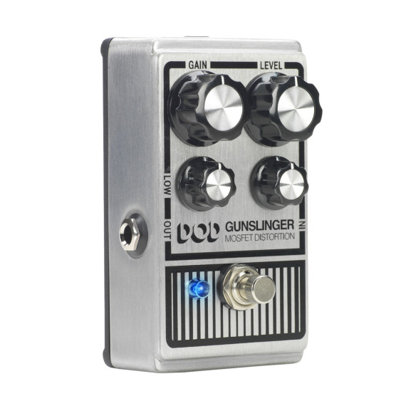 GUNSLINGER Pedal de efectos distorsión/overdrive