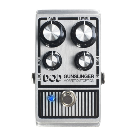 GUNSLINGER Pedal de efectos distorsión/overdrive