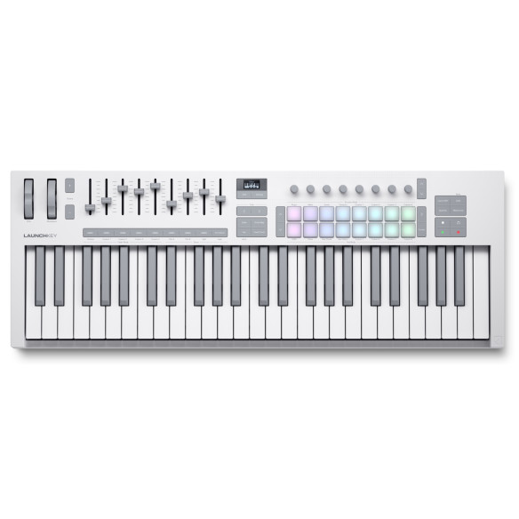 Novation LAUNCHKEY 49 MK4 White Teclado controlador 49 teclas