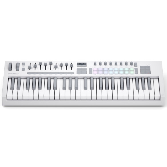 Novation LAUNCHKEY 49 MK4 White Teclado controlador 49 teclas