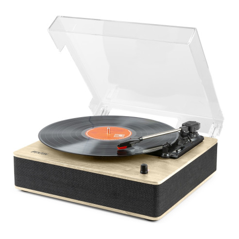 Fenton RP161 LW Tocadiscos retro con altavoces y bluetooth