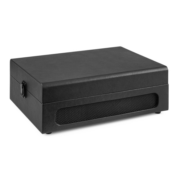 Fenton RP118B Tocadiscos vintage con entrada/salida bluetooth y USB - Negro