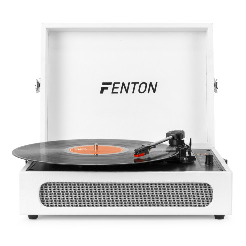 Fenton RP118F Tocadiscos vintage con entrada/salida bluetooth y USB - Beige