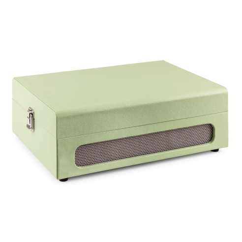 Fenton RP118C Tocadiscos vintage con entrada/salida bluetooth y USB - Verde