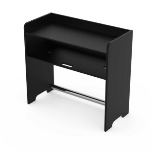 Mueble para DJ RELOOP Glorious Gigbar Black Para 2 platos giradiscos en posición vertical más 1 mesa de mezclas de 4 ch 2
