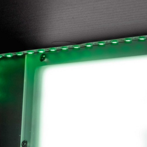 Mueble para DJ RELOOP Glorious Gigbar Black Para 2 platos giradiscos en posición vertical más 1 mesa de mezclas de 4 ch