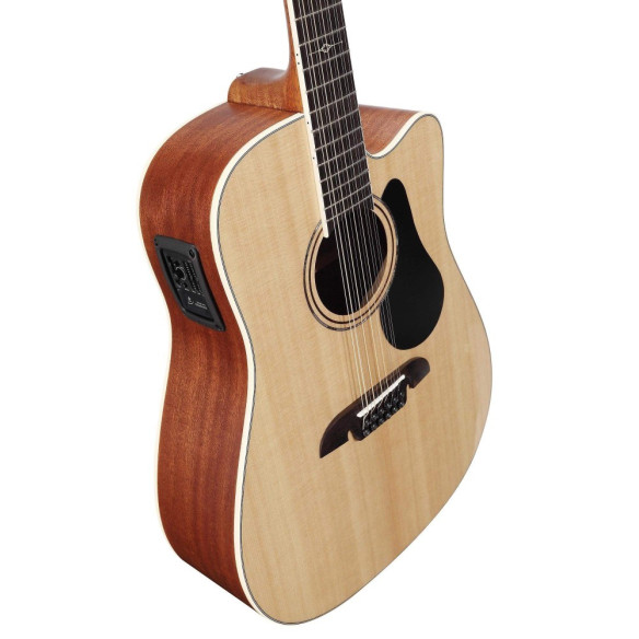 AD60-12CE ARTIST Guitarra Acústica 12 Cuerdas Natural