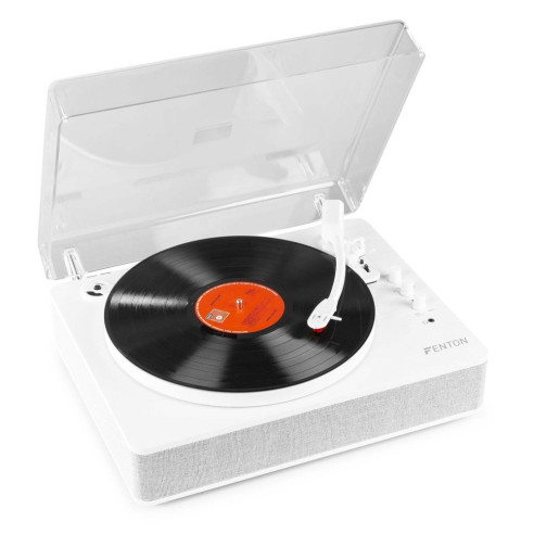 El tocadiscos Fenton RP162 es un tocadiscos vintage versátil con transmisión BT y función USB.