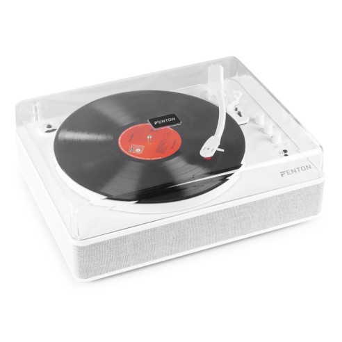 El tocadiscos Fenton RP162 es un tocadiscos vintage versátil con transmisión BT y función USB.