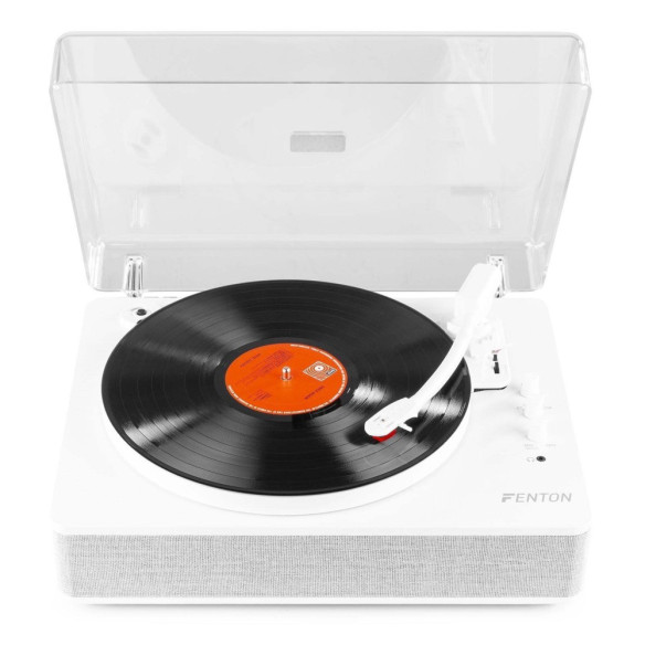 El tocadiscos Fenton RP162 es un tocadiscos vintage versátil con transmisión BT y función USB.