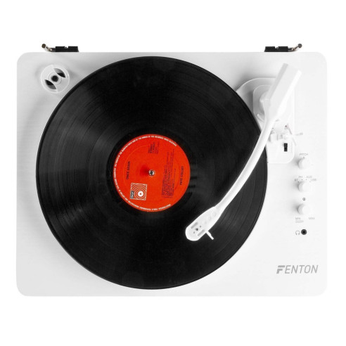 El tocadiscos Fenton RP162 es un tocadiscos vintage versátil con transmisión BT y función USB.