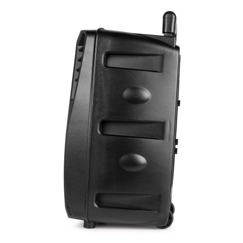 Fenton FT8LED MK2 Altavoz portátil con batería, 8" 300W, Bluetooth y Micrófono