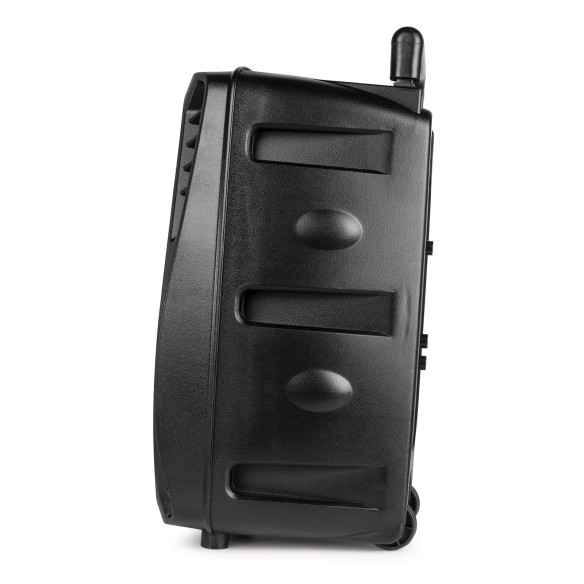 Fenton FT8LED MK2 Altavoz portátil con batería, 8" 300W, Bluetooth y Micrófono