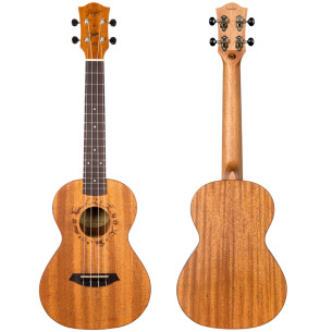 Flight DUT-34 Ukelele Tenor Designer Caoba Electroacústico 2
