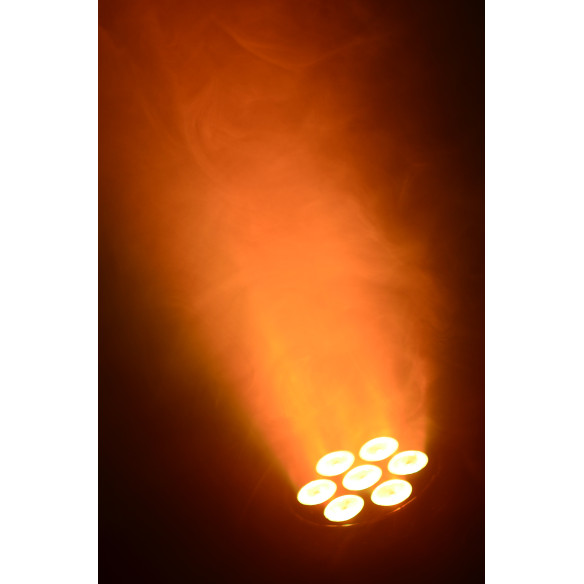 BeamZ MHL74 Mini Cabeza Móvil Wash 7X10W Blanco